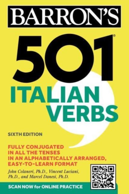 501 Italian Verbs, Sixth Edition, Paperback / softback Book