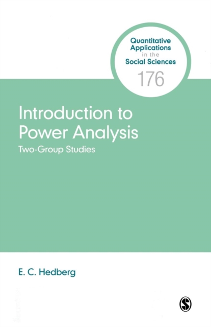 Introduction to Power Analysis : Two-Group Studies, Paperback / softback Book