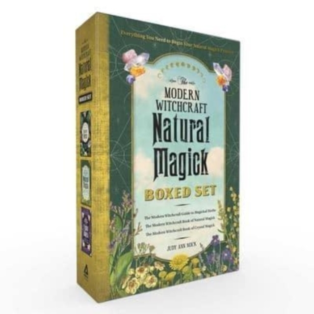 The Modern Witchcraft Natural Magick Boxed Set : The Modern Witchcraft Guide to Magickal Herbs, The Modern Witchcraft Book of Natural Magick, The Modern Witchcraft Book of Crystal Magick, Hardback Book