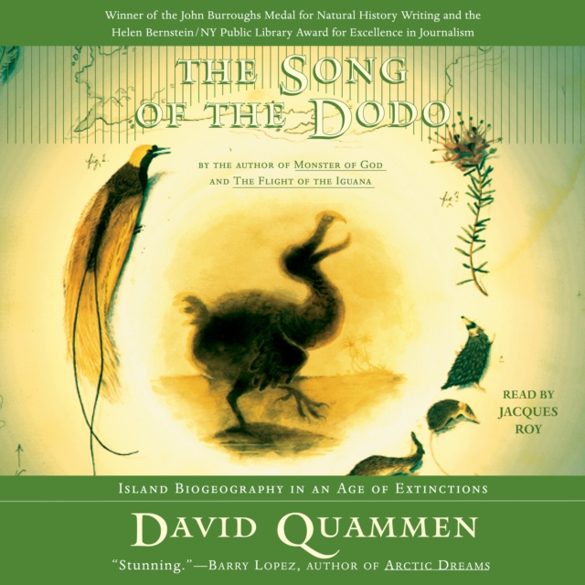 The Song of the Dodo : Island Biogeography in an Age of Extinctions, eAudiobook MP3 eaudioBook