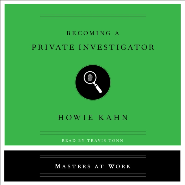 Becoming a Private Investigator, eAudiobook MP3 eaudioBook