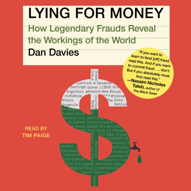 Lying For Money : How Legendary Frauds Reveal the Workings of the World, eAudiobook MP3 eaudioBook