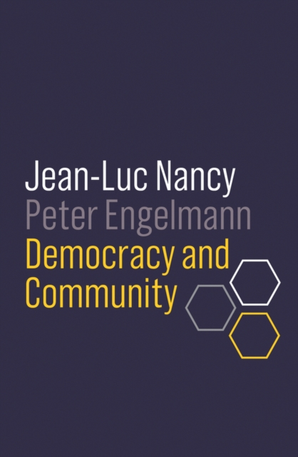 Democracy and Community, Hardback Book