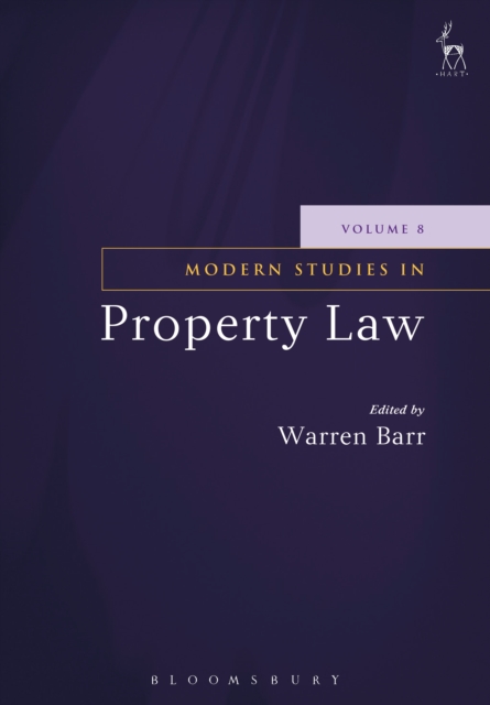 Modern Studies in Property Law - Volume 8, EPUB eBook