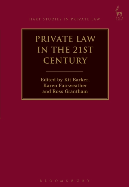 Private Law in the 21st Century, Hardback Book