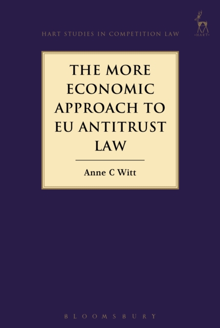 The More Economic Approach to EU Antitrust Law, EPUB eBook
