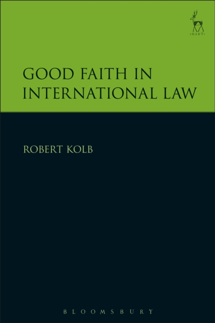 Good Faith in International Law, EPUB eBook