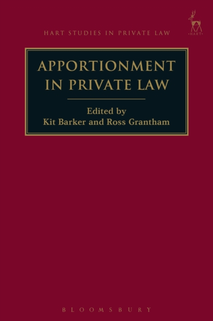 Apportionment in Private Law, Hardback Book