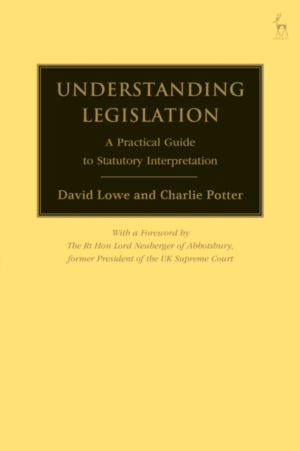 Understanding Legislation : A Practical Guide to Statutory Interpretation, PDF eBook