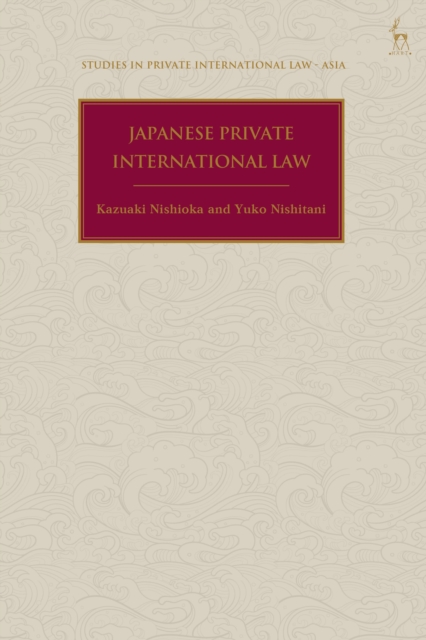 Japanese Private International Law, Hardback Book