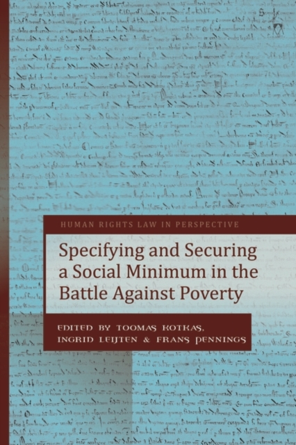 Specifying and Securing a Social Minimum in the Battle Against Poverty, PDF eBook
