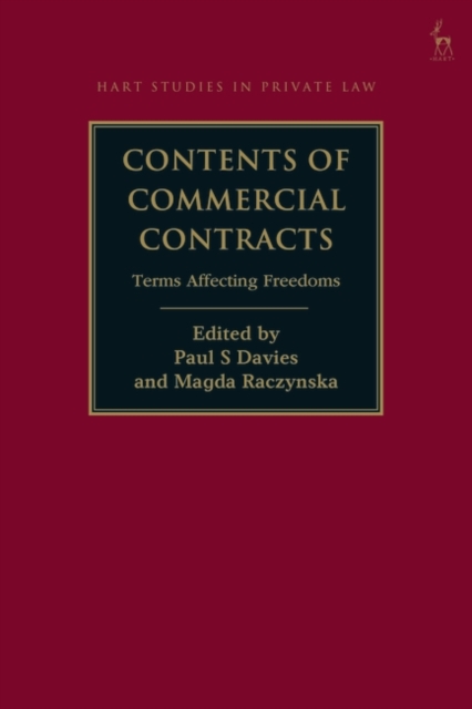 Contents of Commercial Contracts : Terms Affecting Freedoms, EPUB eBook