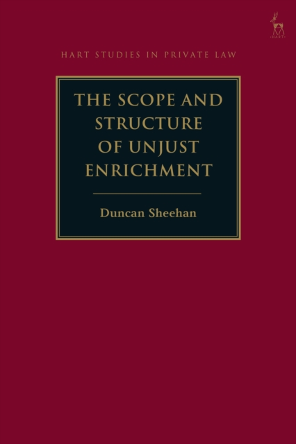 The Scope and Structure of Unjust Enrichment, PDF eBook
