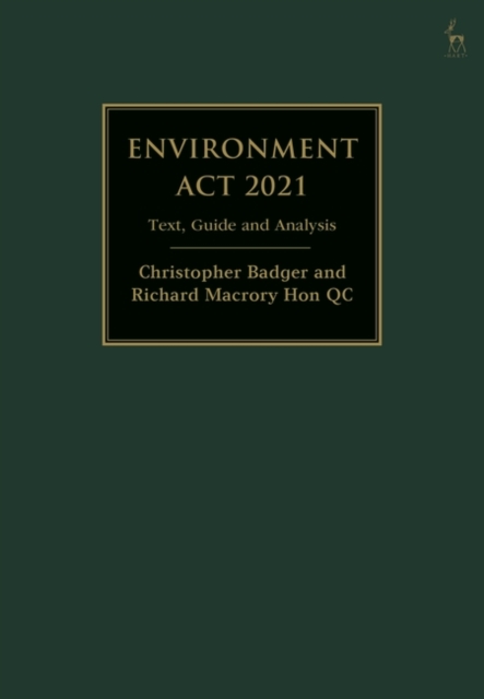 Environment Act 2021 : Text, Guide and Analysis, EPUB eBook
