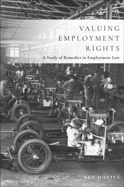 Valuing Employment Rights : A Study of Remedies in Employment Law, Hardback Book