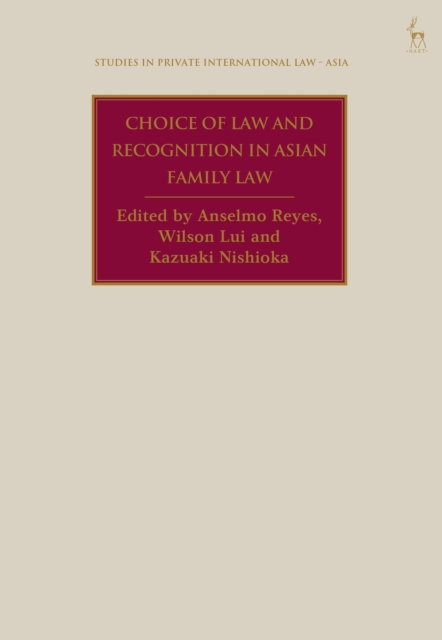 Choice of Law and Recognition in Asian Family Law, PDF eBook