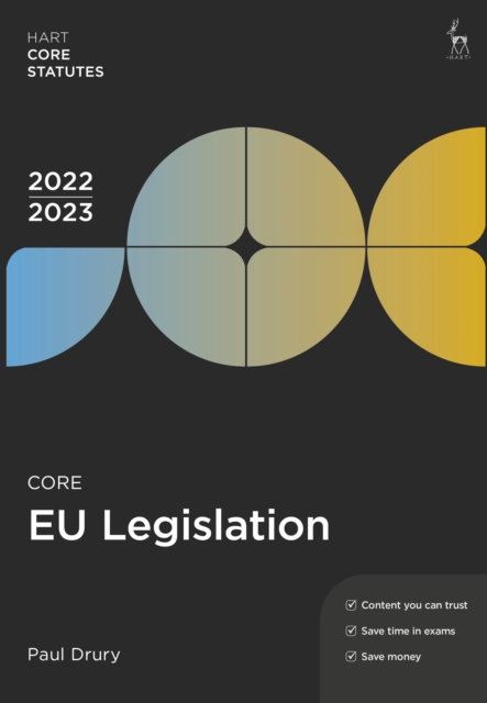 Core EU Legislation 2022-23, Paperback / softback Book