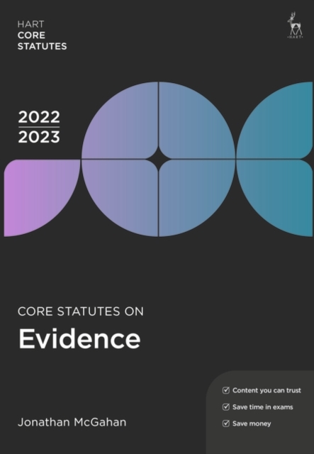 Core Statutes on Evidence 2022-23, EPUB eBook