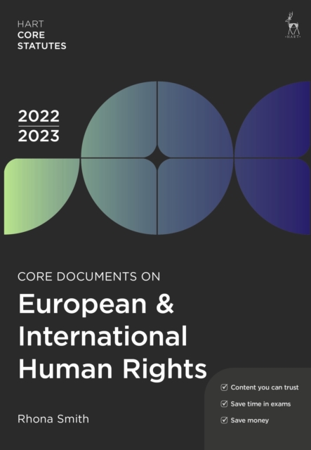 Core Documents on European & International Human Rights 2022-23, Paperback / softback Book