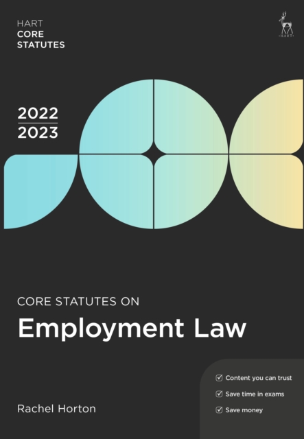 Core Statutes on Employment Law 2022-23, Paperback / softback Book