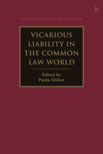 Vicarious Liability in the Common Law World, Paperback / softback Book