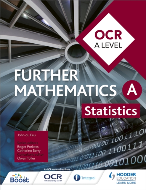 OCR A Level Further Mathematics Statistics, Paperback / softback Book