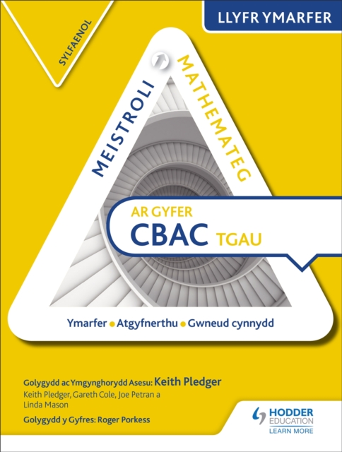 Meistroli Mathemateg CBAC TGAU Llyr Ymarfer: Sylfaenol  (Mastering Mathematics for WJEC GCSE Practice Book: Foundation Welsh-language edition), Paperback / softback Book