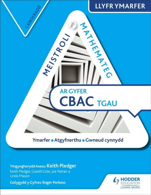 Meistroli Mathemateg CBAC TGAU Llyr Ymarfer: Canolradd  (Mastering Mathematics for WJEC GCSE Practice Book: Intermediate Welsh-language edition), Paperback / softback Book