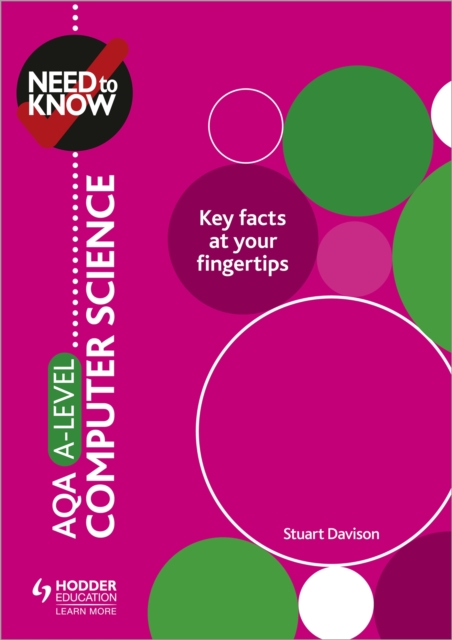 Need to Know: AQA A-level Computer Science, Paperback / softback Book