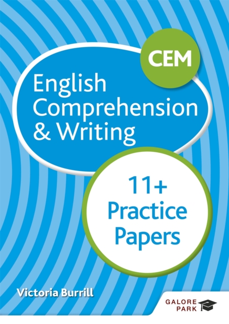 CEM 11+ English Comprehension & Writing Practice Papers, Paperback / softback Book