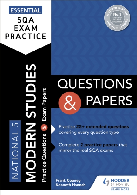 Essential SQA Exam Practice: National 5 Modern Studies Questions and Papers : From the publisher of How to Pass, Paperback / softback Book
