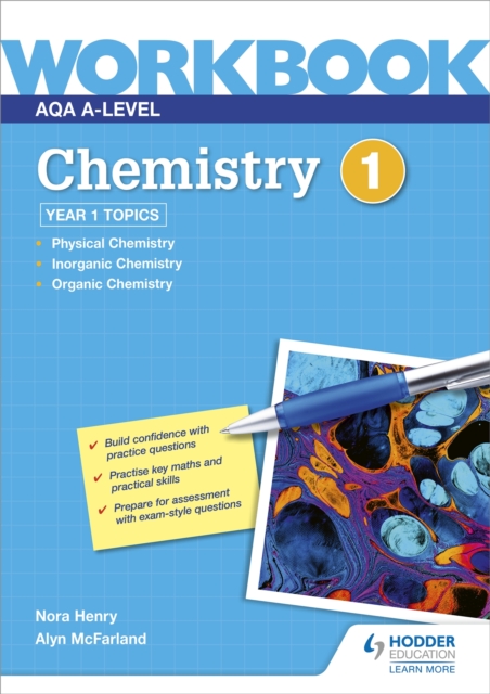 AQA A-level Chemistry Workbook 1, Paperback / softback Book