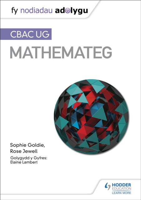 Fy Nodiadau Adolygu: CBAC UG Mathemateg (My Revision Notes: WJEC AS Mathematics Welsh-language edition), Paperback / softback Book