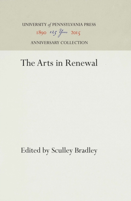 The Arts in Renewal, PDF eBook