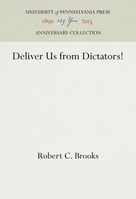 Deliver Us from Dictators!, PDF eBook