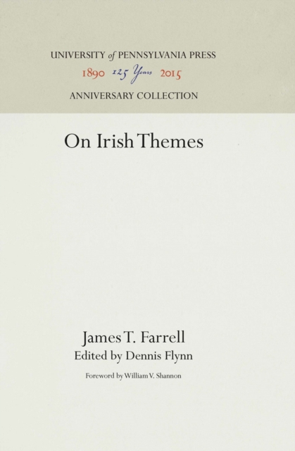 On Irish Themes, PDF eBook