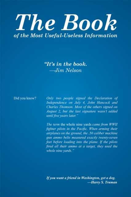 The Book : Of the Most Useful-Useless Information, EPUB eBook