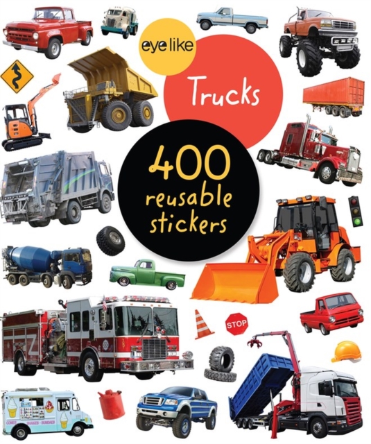 Eyelike Stickers: Trucks, Paperback / softback Book