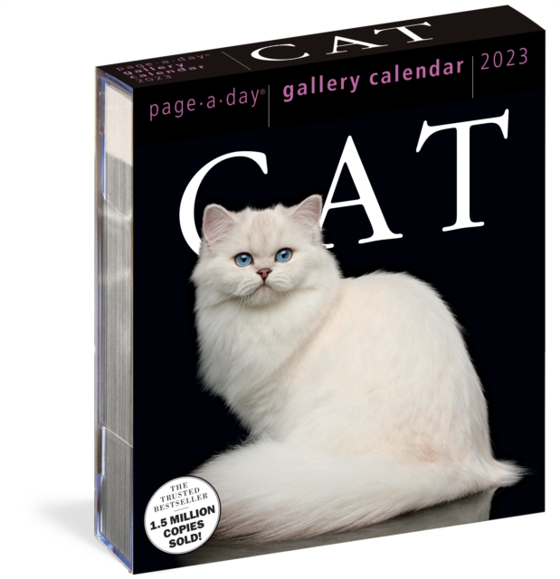 Cat Page-A-Day Gallery Calendar 2023, Calendar Book