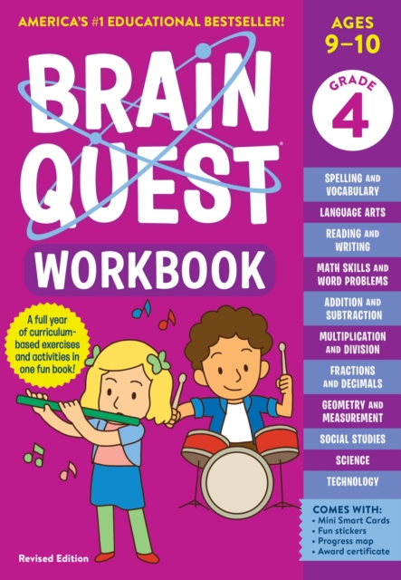 Brain Quest Workbook: 4th Grade (Revised Edition), Paperback / softback Book