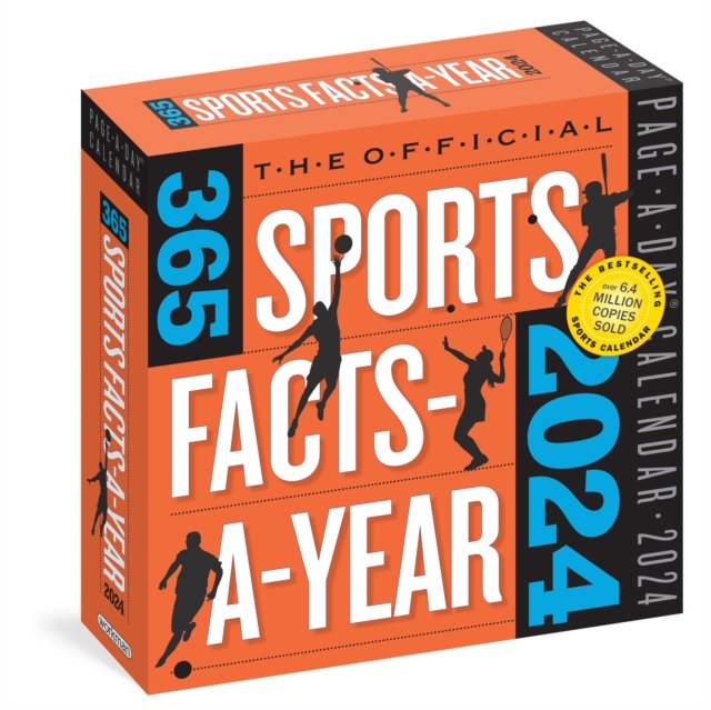 Official 365 Sports Facts-A-Year Page-A-Day Calendar 2024 : Trivia, Record-Breaking Feats, Come From Behind Wins & Quotes, Calendar Book