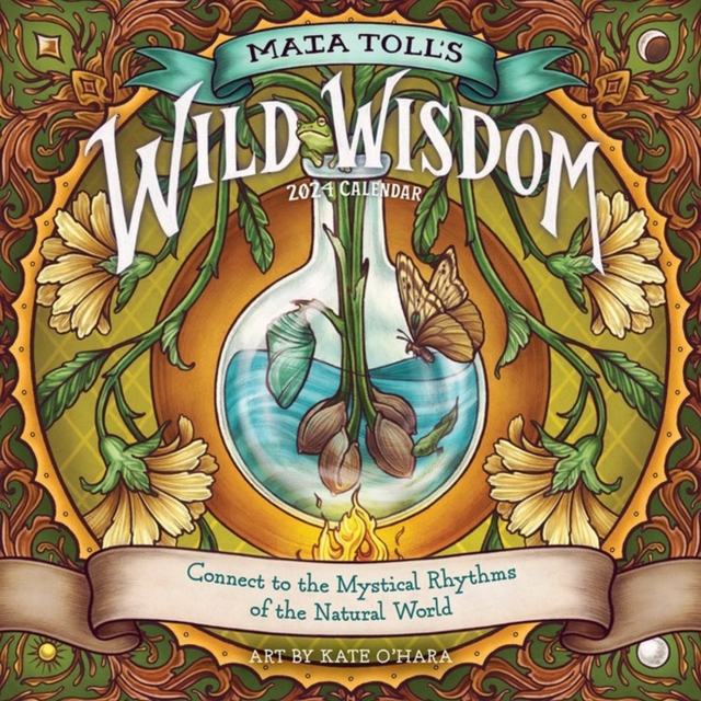 Maia Toll's Wild Wisdom Wall Calendar 2024, Calendar Book