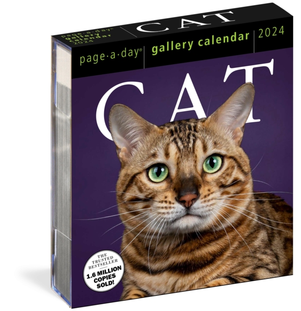 Cat Page-A-Day Gallery Calendar 2024 : A Delightful Gallery of Cats for Your Desktop, Calendar Book