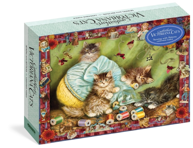 Cynthia Hart's Victoriana Cats: Sewing with Kittens 1,000-Piece Puzzle, Multiple-component retail product Book