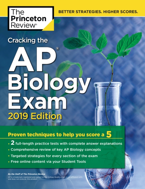Cracking the AP Biology Exam : 2019 Edition, Paperback / softback Book