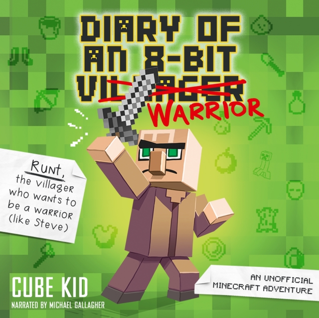 Diary of an 8-Bit Warrior : An Unofficial Minecraft Adventure, eAudiobook MP3 eaudioBook