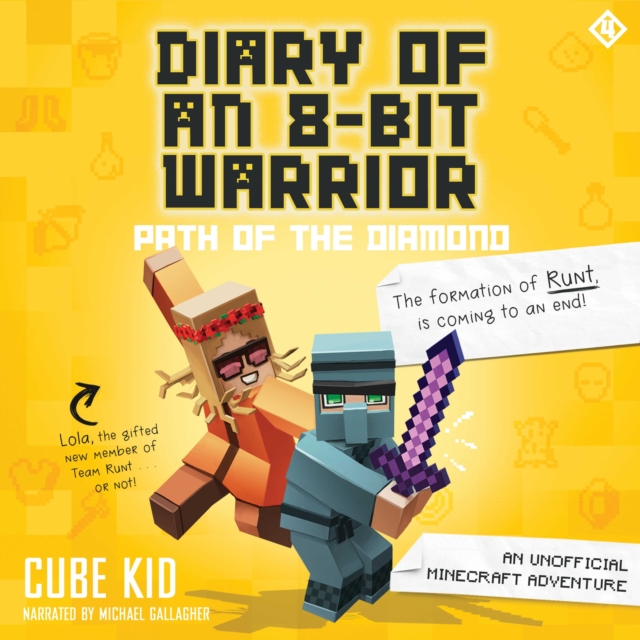 Diary of an 8-Bit Warrior: Path of the Diamond : An Unofficial Minecraft Adventure, eAudiobook MP3 eaudioBook