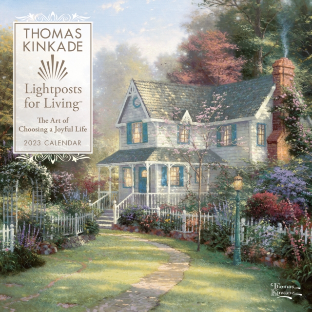 Thomas Kinkade Lightposts for Living 2023 Wall Calendar, Calendar Book