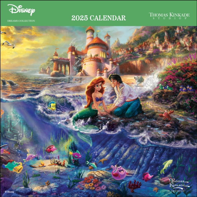 Disney Dreams Collection by Thomas Kinkade Studios: 2025 Mini Wall Calendar, Calendar Book