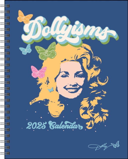 Dollyisms 2025 Softcover Monthly/Weekly Planner Calendar, Calendar Book